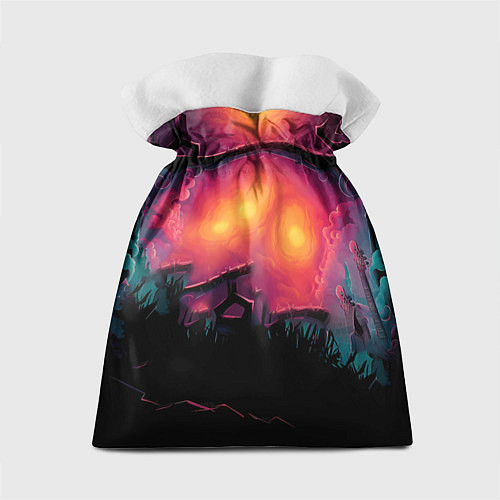 Подарочный мешок Лошадь рок стиль / 3D-принт – фото 2