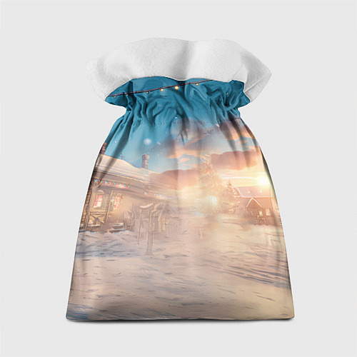 Подарочный мешок Удивленная лошадь в очках / 3D-принт – фото 2