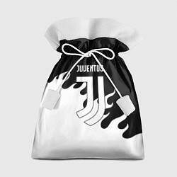 Мешок для подарков Ювентус огонь текстура, цвет: 3D-принт