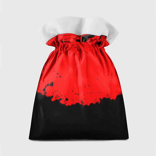 Подарочный мешок Манчестер Юнайтед краски брызги / 3D-принт – фото 2