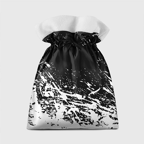 Подарочный мешок Реал Мадрид краски текстура / 3D-принт – фото 2