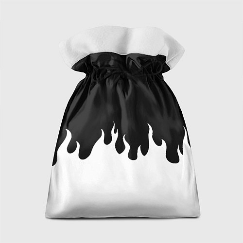 Подарочный мешок Реал Мадрид огонь белый / 3D-принт – фото 2