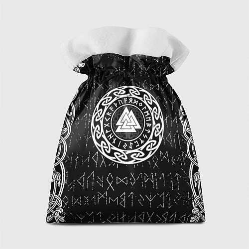 Подарочный мешок Волки воины с символикой / 3D-принт – фото 2