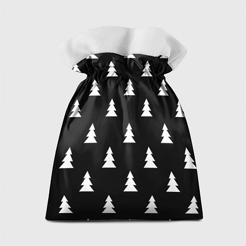 Подарочный мешок Ювентус ёлочки паттерн / 3D-принт – фото 2