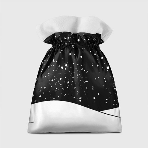 Подарочный мешок Пингвин в шапке Санты / 3D-принт – фото 2