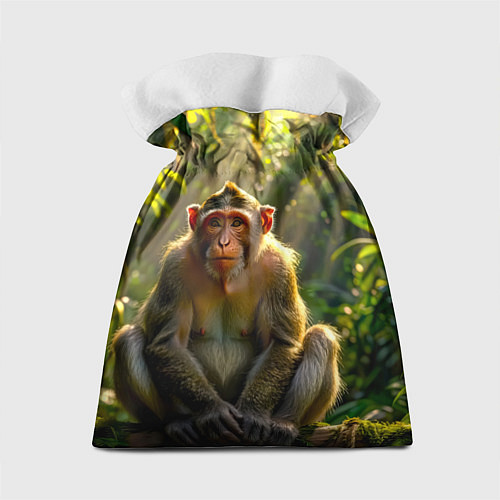 Подарочный мешок Лесная обезьянка / 3D-принт – фото 2