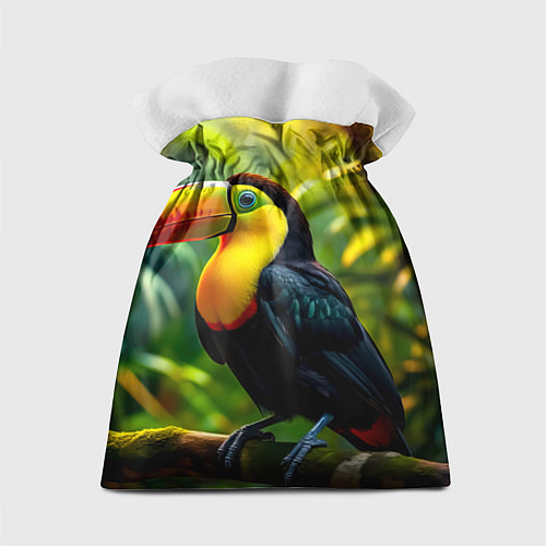 Подарочный мешок Тукан на ветке / 3D-принт – фото 2