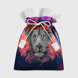 Мешок для подарков Космический лев, цвет: 3D-принт