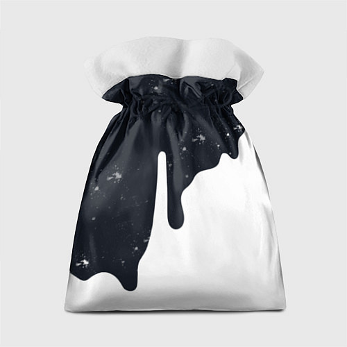 Подарочный мешок Черно-белый / 3D-принт – фото 2