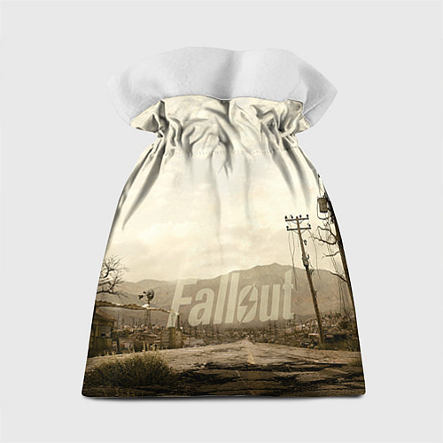 Подарочный мешок Fallout City / 3D-принт – фото 2
