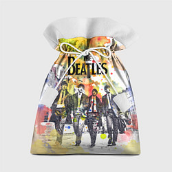 Мешок для подарков The Beatles: Colour Spray, цвет: 3D-принт
