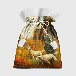 Мешок для подарков Охота на утку, цвет: 3D-принт