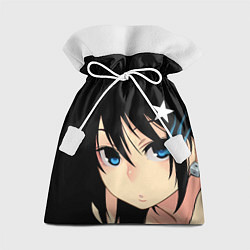 Мешок для подарков Black Rock Shooter - глаза Мато Курои, цвет: 3D-принт