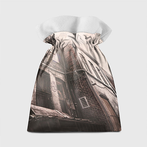 Подарочный мешок Баскетбол город / 3D-принт – фото 2