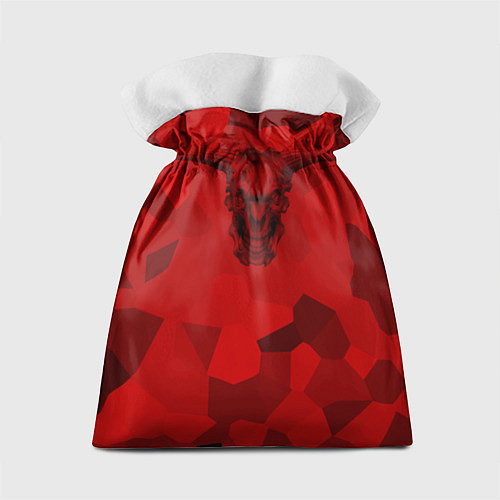 Подарочный мешок DOOM: Red Polygon / 3D-принт – фото 2