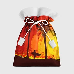 Мешок для подарков Summer Surf, цвет: 3D-принт