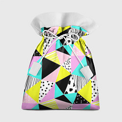 Мешок для подарков Треугольнички, цвет: 3D-принт