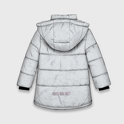 Зимняя куртка для девочки Team t-shirt / 3D-Черный – фото 2