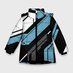 Куртка зимняя для девочки Vulcan 2 0 - Вулкан, цвет: 3D-черный