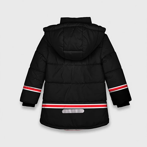Зимняя куртка для девочки New Jersey Devils / 3D-Черный – фото 2