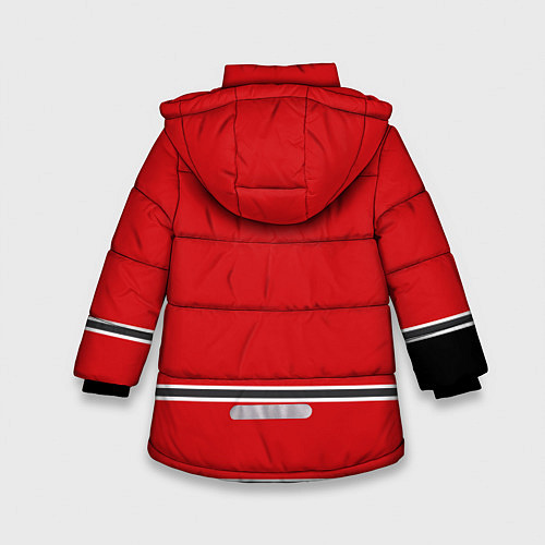 Зимняя куртка для девочки Chicago Blackhawks / 3D-Черный – фото 2