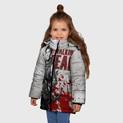 Куртка зимняя для девочки Walking Dead: Deryl Dixon, цвет: 3D-красный — фото 2