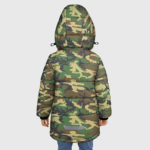 Зимняя куртка для девочки Blackhawks Camouflage / 3D-Светло-серый – фото 4
