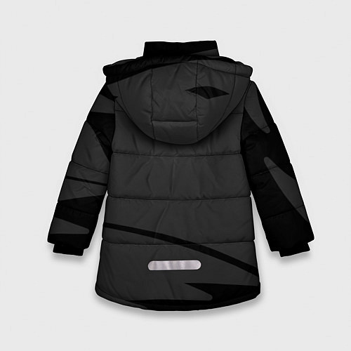 Зимняя куртка для девочки CS:GO: iBUYPOWER Black Сollection / 3D-Черный – фото 2
