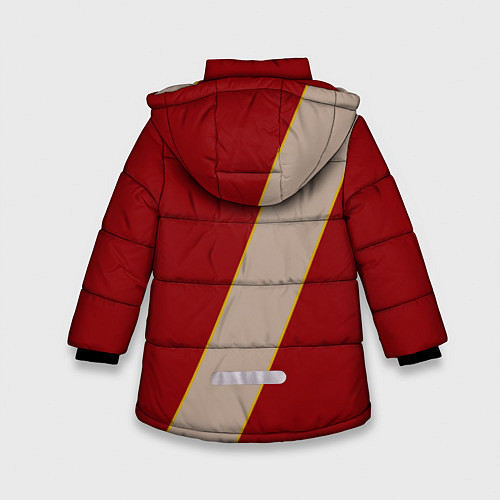 Зимняя куртка для девочки David Backham / 3D-Черный – фото 2