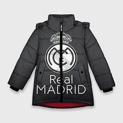 Куртка зимняя для девочки Real Madrid, цвет: 3D-красный