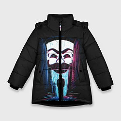 Зимняя куртка для девочки Mr Robot: Anonymous