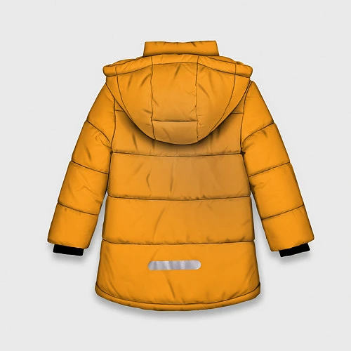 Зимняя куртка для девочки Dragon Ball / 3D-Черный – фото 2