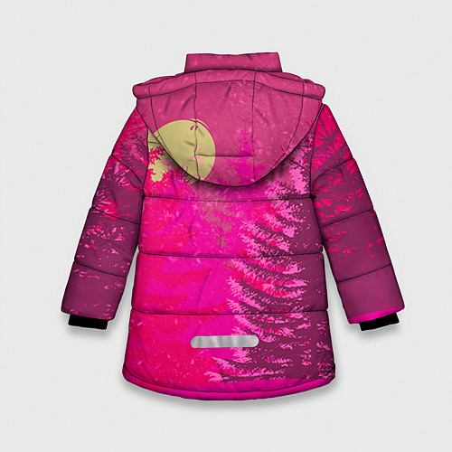 Зимняя куртка для девочки Happy Richards year! / 3D-Черный – фото 2