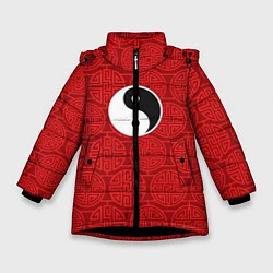 Зимняя куртка для девочки Yin Yang