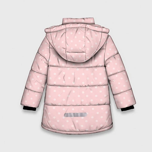 Зимняя куртка для девочки Мама лучшей дочки / 3D-Черный – фото 2