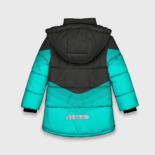Зимняя куртка для девочки Immortals Uniform / 3D-Черный – фото 2