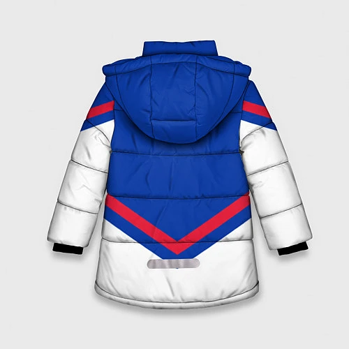 Зимняя куртка для девочки NHL: New York Rangers / 3D-Черный – фото 2