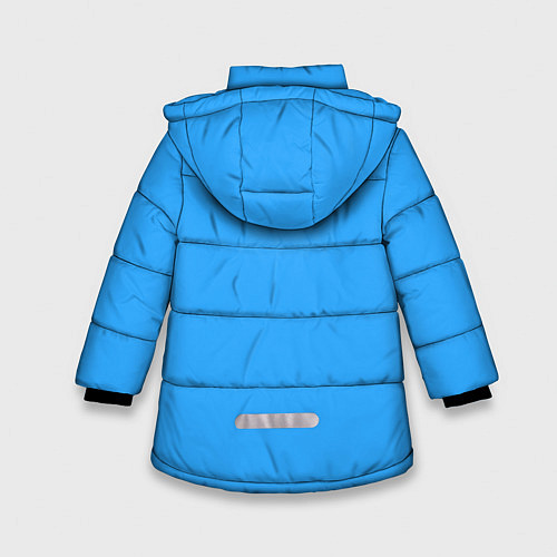 Зимняя куртка для девочки Crystal Maiden: Ice Magic / 3D-Черный – фото 2