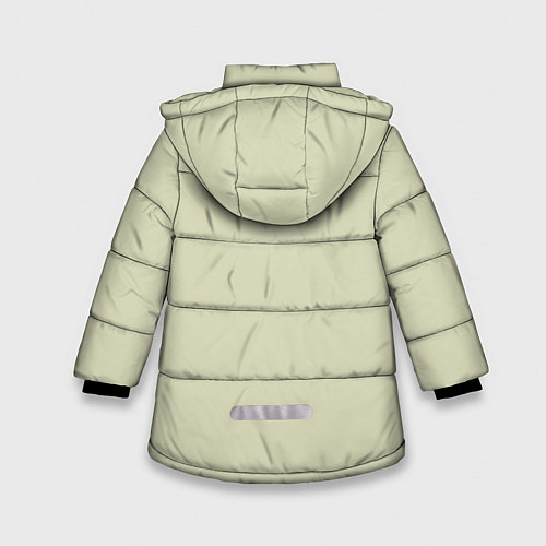 Зимняя куртка для девочки Bring Me The Horizon / 3D-Черный – фото 2