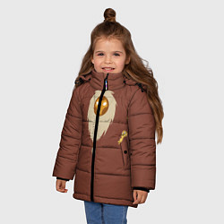 Куртка зимняя для девочки Keeper, цвет: 3D-светло-серый — фото 2