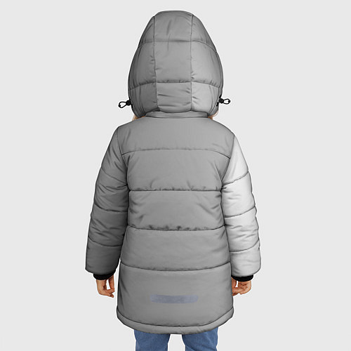 Зимняя куртка для девочки Lionel Messi / 3D-Красный – фото 4