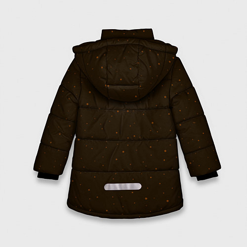 Зимняя куртка для девочки Steampunk Attitude / 3D-Черный – фото 2