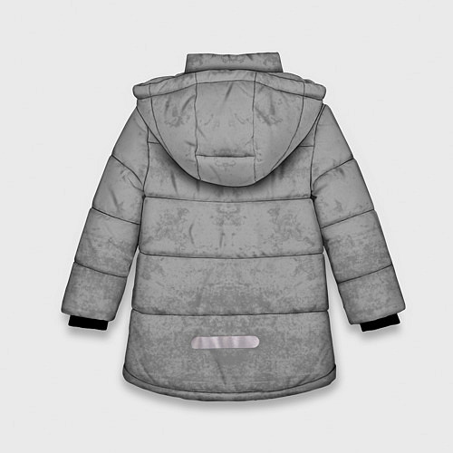 Зимняя куртка для девочки Арсенал против зомби / 3D-Черный – фото 2