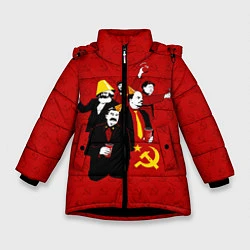 Зимняя куртка для девочки Communist Party