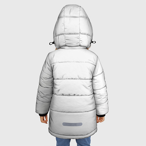 Зимняя куртка для девочки Watch Dogs 2 / 3D-Красный – фото 4