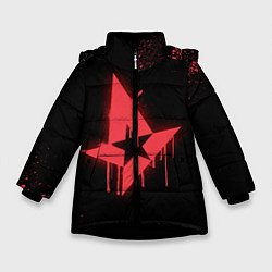 Зимняя куртка для девочки Astralis: Black collection