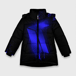 Зимняя куртка для девочки Titan: Black collection