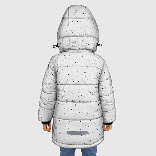 Зимняя куртка для девочки Hope Faith / 3D-Светло-серый – фото 4