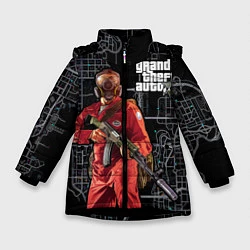 Зимняя куртка для девочки GTA V: Map