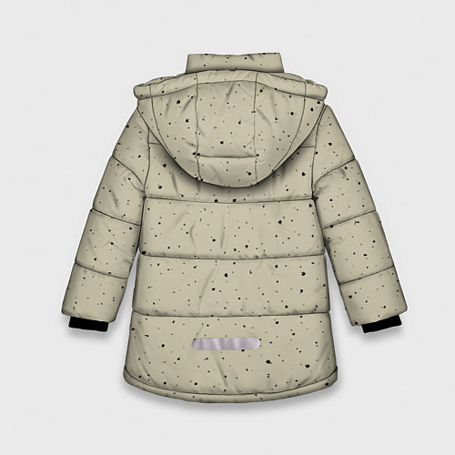 Зимняя куртка для девочки Музыкальный самоубийца / 3D-Черный – фото 2